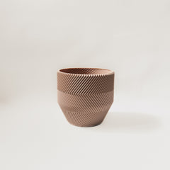 Cache-pot Le Zébré - 4 po - Beige