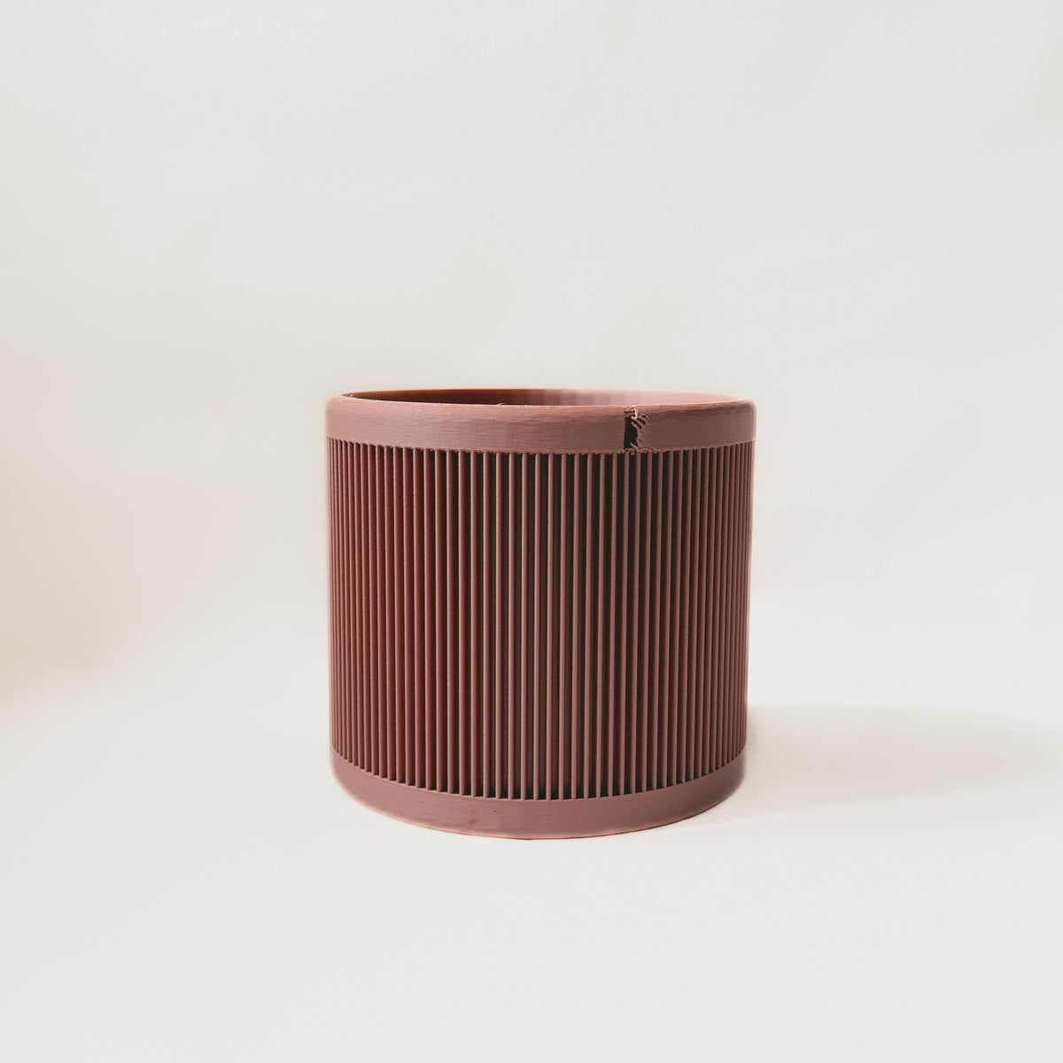 Box Cover The Striped Height 2 ply Greige