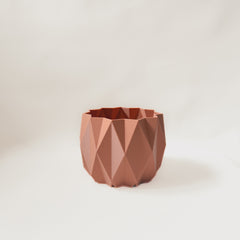 Cache-pot Le Stylé - 4 po - Orange Vintage